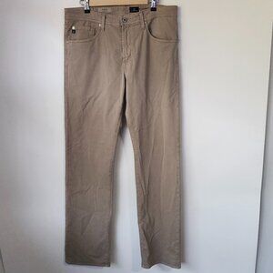 AG Adriano Goldschmied Protégé Straight Leg Khaki Pants 34x34